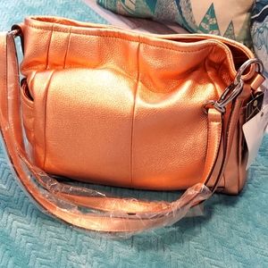 B.Markowsky rose gold handbag 👜